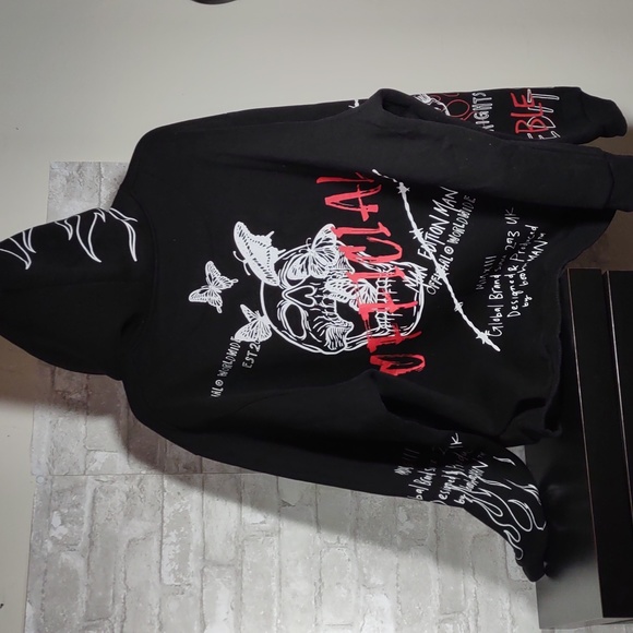 Boohoo Man Hoodie Sweatshirt - Picture 7 of 9